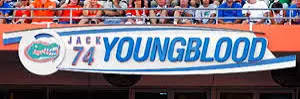 Stadium Ring of Honor nameplate for Jack Youngblood